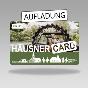 HäusnerCard Aufladung